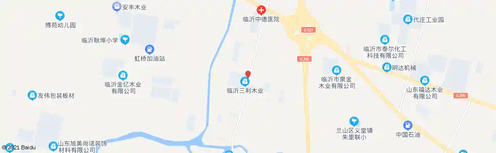 临沂福德产业园东_公交站地图_临沂公交_妙搜公交查询2025