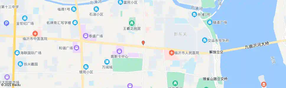 临沂鹰家电东方红店_公交站地图_临沂公交_妙搜公交查询2025