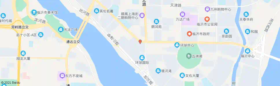 临沂鼎锋北城新立方_公交站地图_临沂公交_妙搜公交查询2025
