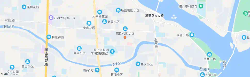 临沂市心理医院_公交站地图_临沂公交_妙搜公交查询2025