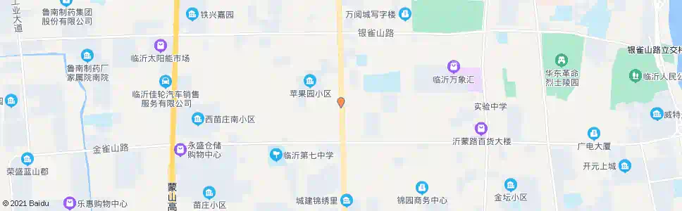 临沂临沂市皮肤病医院_公交站地图_临沂公交_妙搜公交查询2025