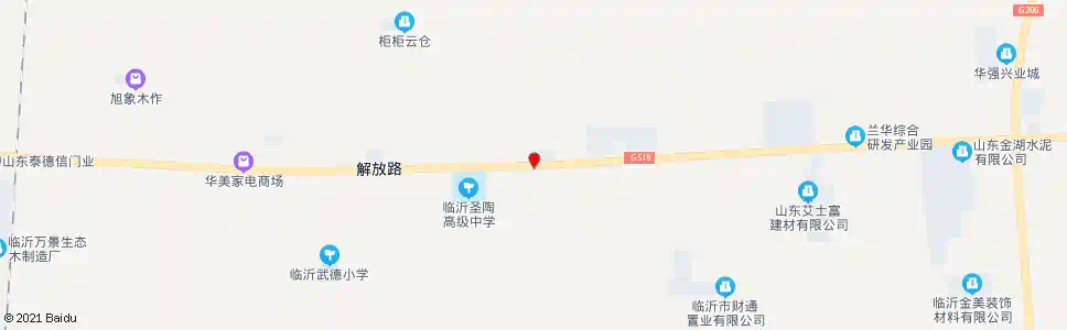 临沂后桃园路口_公交站地图_临沂公交_妙搜公交查询2025