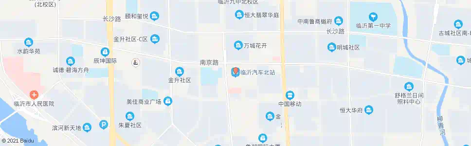 临沂汽车站北_公交站地图_临沂公交_妙搜公交查询2025