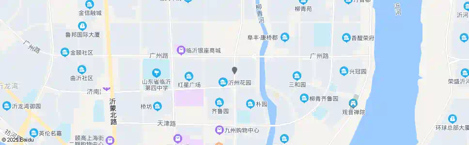 临沂沂州花园_公交站地图_临沂公交_妙搜公交查询2025