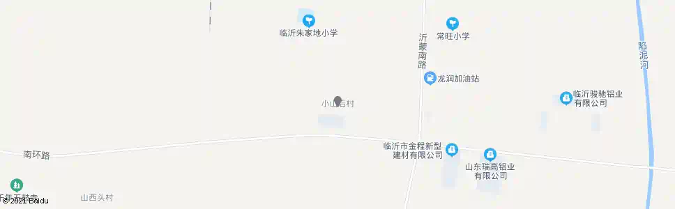 临沂小山后_公交站地图_临沂公交_妙搜公交查询2025