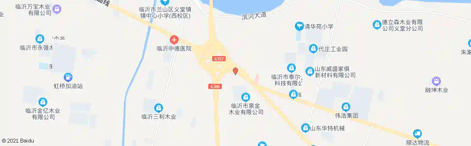 临沂风顺油顶厂_公交站地图_临沂公交_妙搜公交查询2025