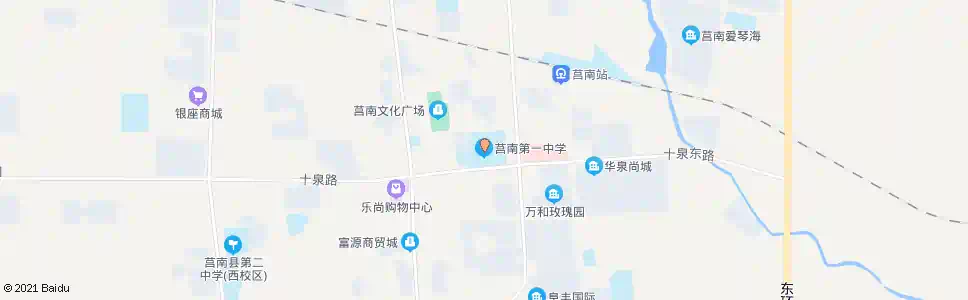 临沂莒南第一中学_公交站地图_临沂公交_妙搜公交查询2025