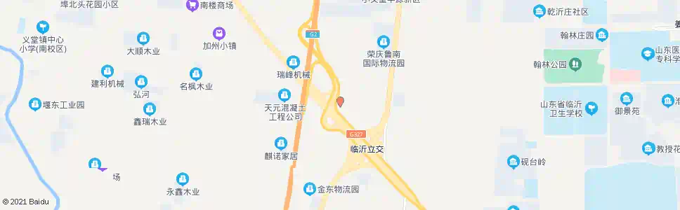 临沂义堂中队_公交站地图_临沂公交_妙搜公交查询2025