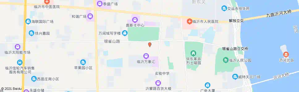 临沂皇姑桥小区_公交站地图_临沂公交_妙搜公交查询2025
