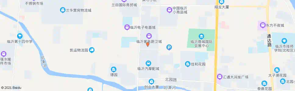 临沂海信电器_公交站地图_临沂公交_妙搜公交查询2025
