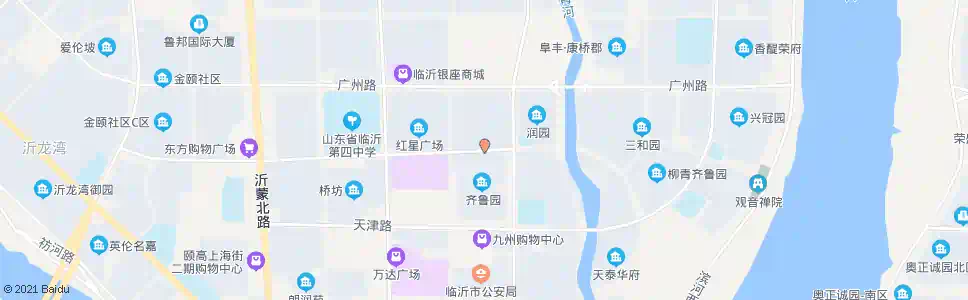 临沂齐鲁园北门_公交站地图_临沂公交_妙搜公交查询2025