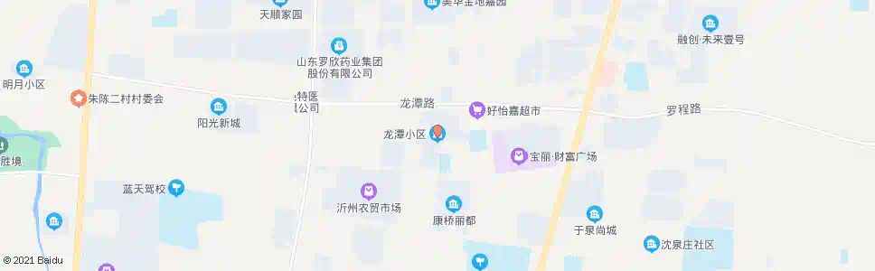 临沂龙潭小区_公交站地图_临沂公交_妙搜公交查询2025