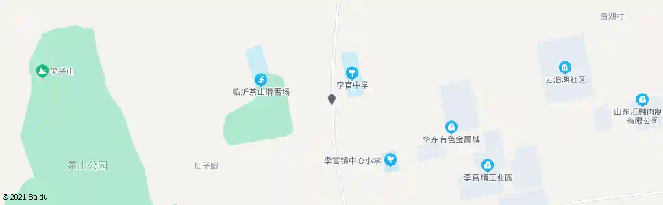 临沂李官中学_公交站地图_临沂公交_妙搜公交查询2025