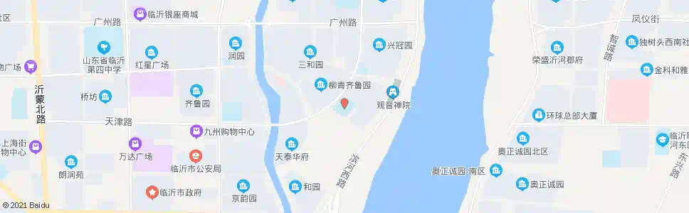 临沂杏园小学_公交站地图_临沂公交_妙搜公交查询2025