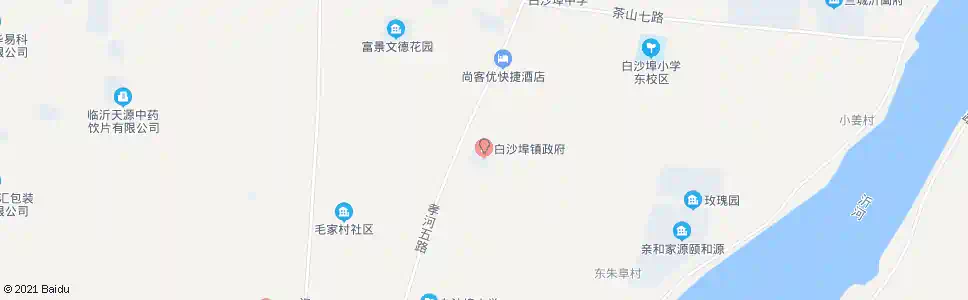 临沂白沙埠政府_公交站地图_临沂公交_妙搜公交查询2025