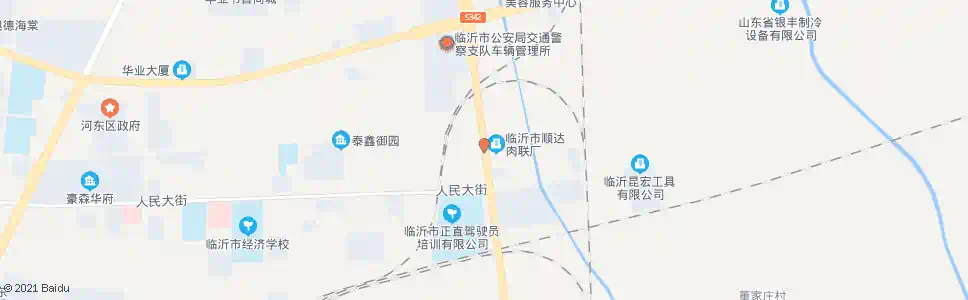 临沂顺达肉联厂_公交站地图_临沂公交_妙搜公交查询2025
