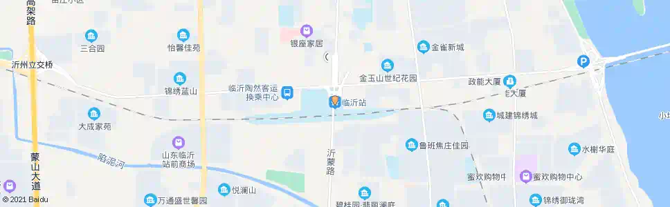 临沂红山_公交站地图_临沂公交_妙搜公交查询2025