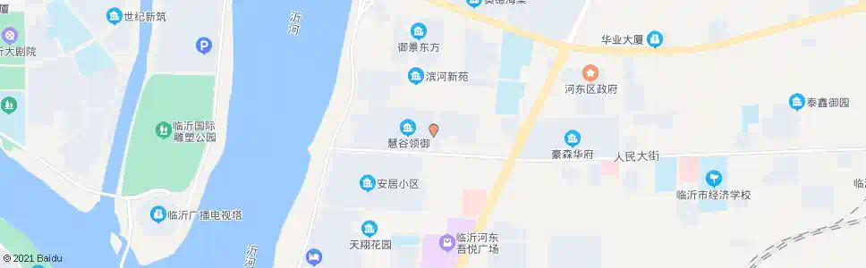 临沂慧谷领域_公交站地图_临沂公交_妙搜公交查询2025