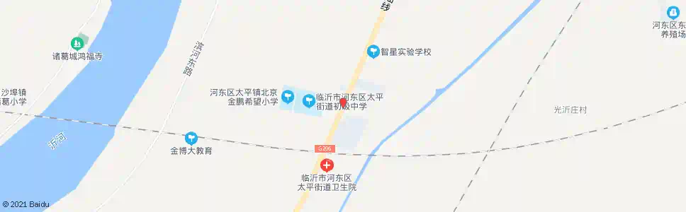 临沂太平中学_公交站地图_临沂公交_妙搜公交查询2025