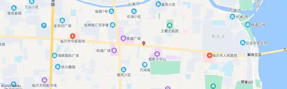临沂金鹰家电步行街店_公交站地图_临沂公交_妙搜公交查询2025