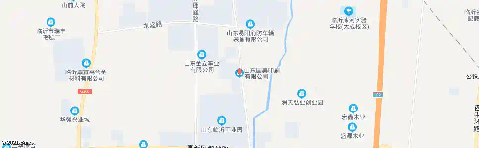 临沂国美印刷_公交站地图_临沂公交_妙搜公交查询2025