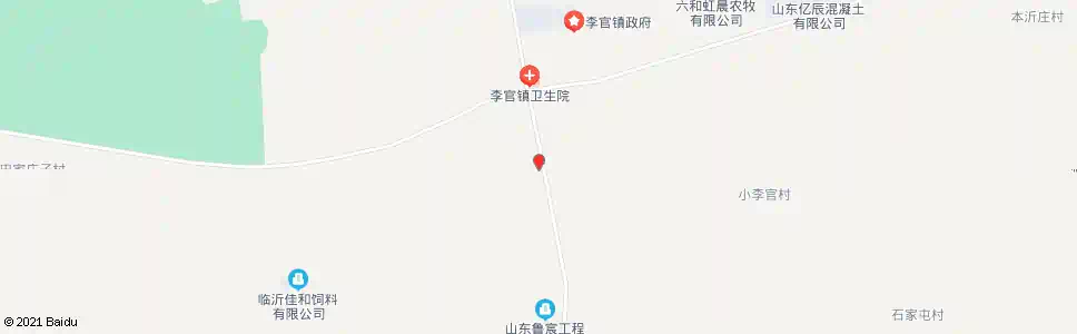 临沂李官镇加油站_公交站地图_临沂公交_妙搜公交查询2025