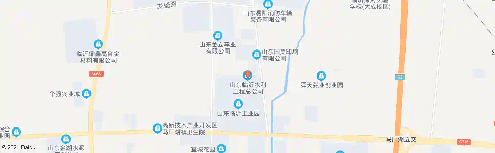 临沂水利工程公司_公交站地图_临沂公交_妙搜公交查询2025