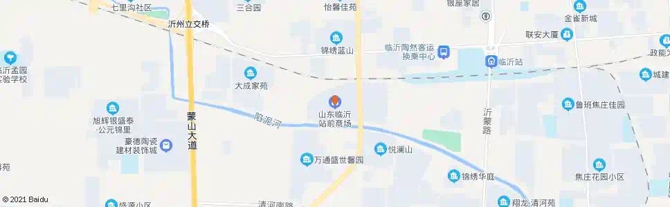 临沂万泉广场_公交站地图_临沂公交_妙搜公交查询2025