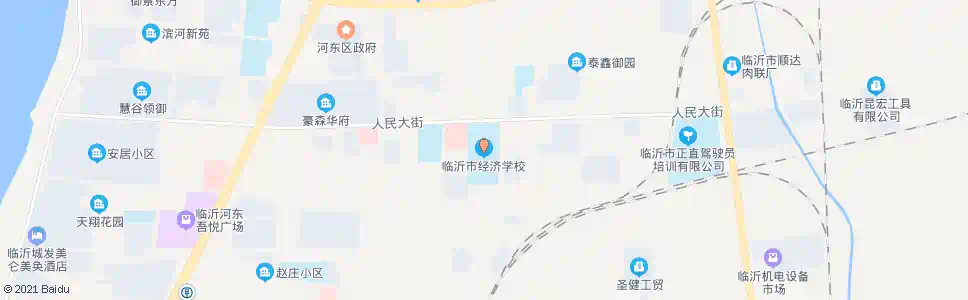 临沂市经贸学校_公交站地图_临沂公交_妙搜公交查询2025