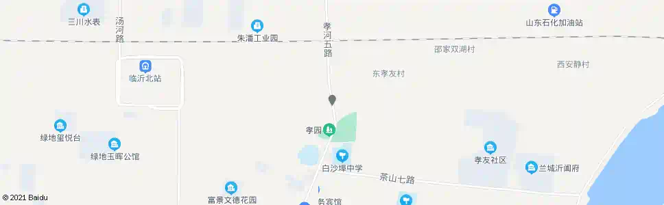 临沂孝友_公交站地图_临沂公交_妙搜公交查询2025