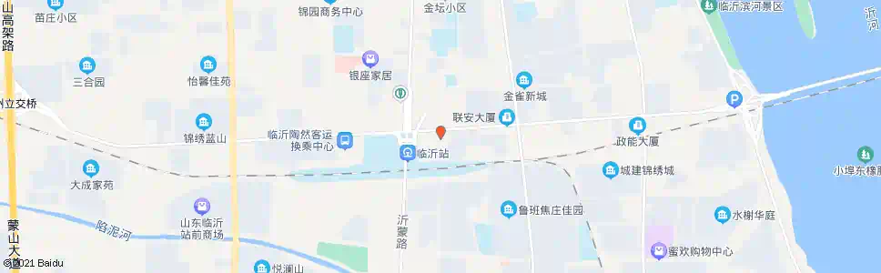 临沂铁路小区_公交站地图_临沂公交_妙搜公交查询2025