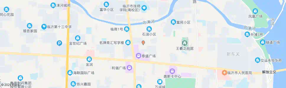临沂竹林桥小区_公交站地图_临沂公交_妙搜公交查询2025