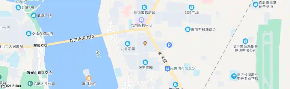 临沂安粮临沂五金城_公交站地图_临沂公交_妙搜公交查询2025