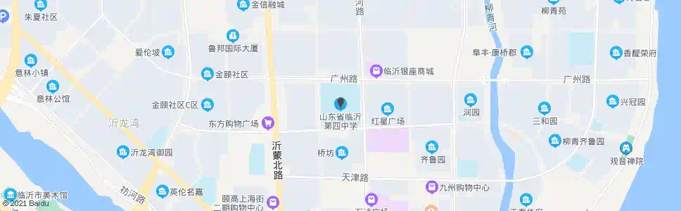 临沂临沂4中_公交站地图_临沂公交_妙搜公交查询2025