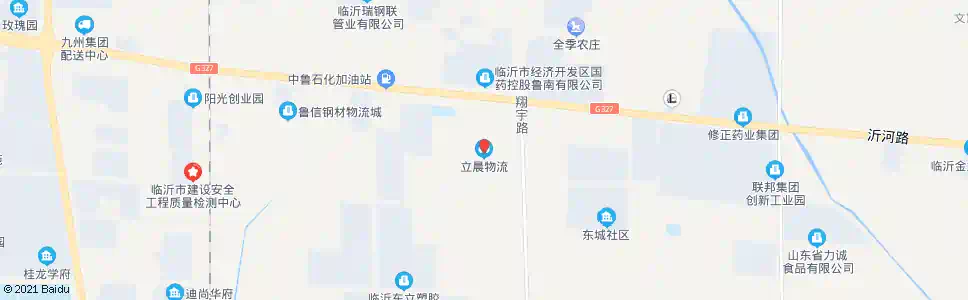 临沂立晨物流园_公交站地图_临沂公交_妙搜公交查询2025