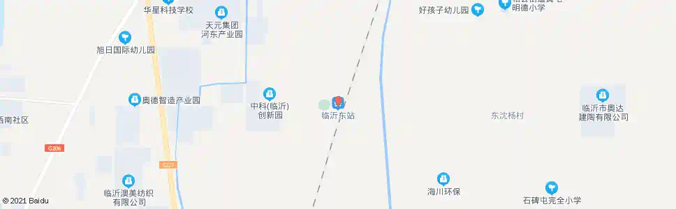 临沂桃园东_公交站地图_临沂公交_妙搜公交查询2025