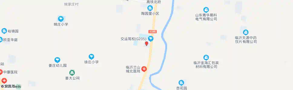 临沂枣沟头(G205)_公交站地图_临沂公交_妙搜公交查询2025