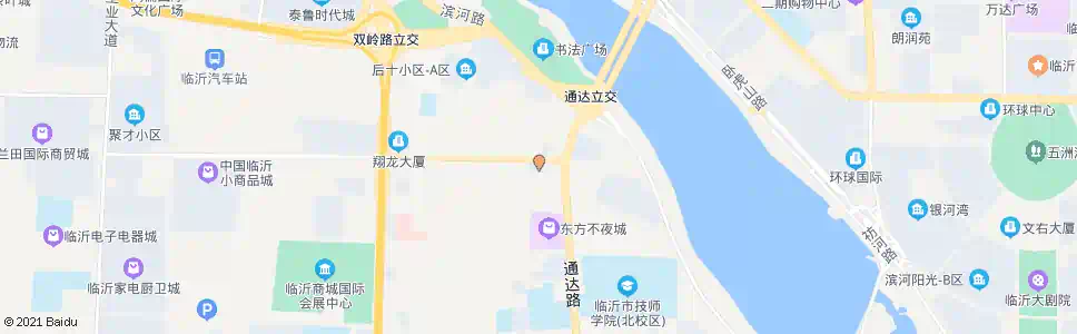 临沂聚财商务中心_公交站地图_临沂公交_妙搜公交查询2025
