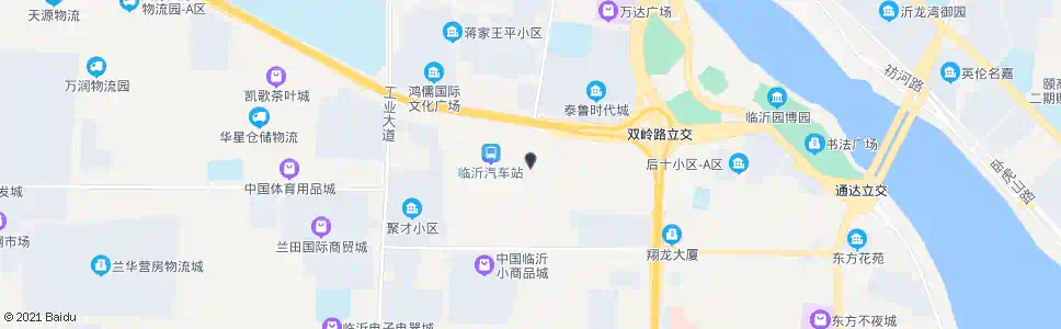 临沂长途汽车站东门_公交站地图_临沂公交_妙搜公交查询2025