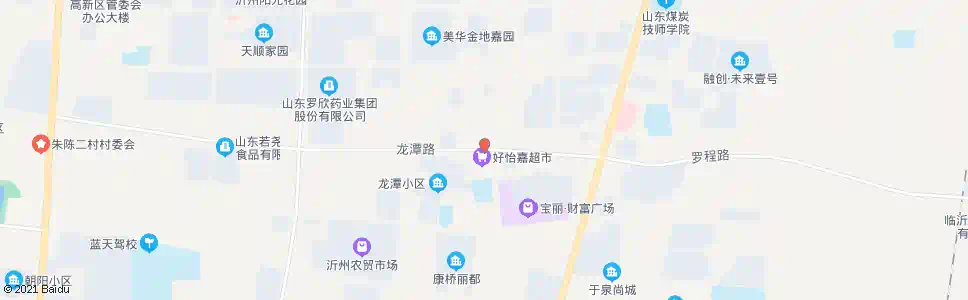 临沂册山商业街_公交站地图_临沂公交_妙搜公交查询2025