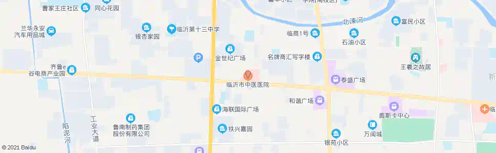 临沂市中医院_公交站地图_临沂公交_妙搜公交查询2025