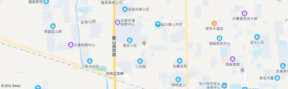 临沂豪情花园_公交站地图_临沂公交_妙搜公交查询2025
