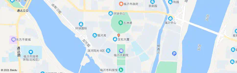 临沂青少年宫_公交站地图_临沂公交_妙搜公交查询2025