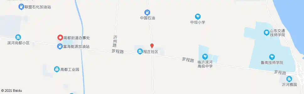 临沂程庄_公交站地图_临沂公交_妙搜公交查询2025