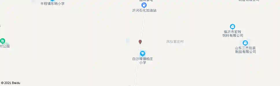 临沂凤仪官庄_公交站地图_临沂公交_妙搜公交查询2025