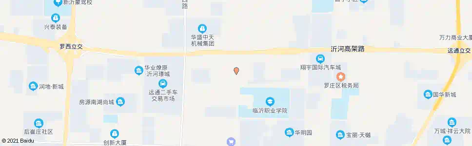临沂大白庄农贸市场_公交站地图_临沂公交_妙搜公交查询2025