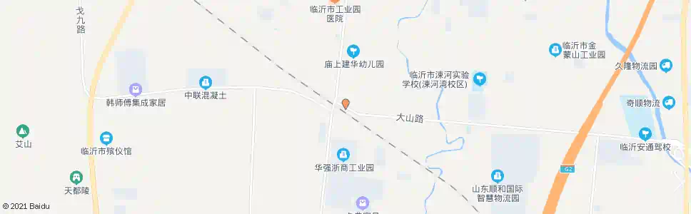 临沂工业二路_公交站地图_临沂公交_妙搜公交查询2025