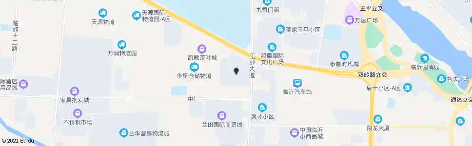 临沂金兰物流_公交站地图_临沂公交_妙搜公交查询2025