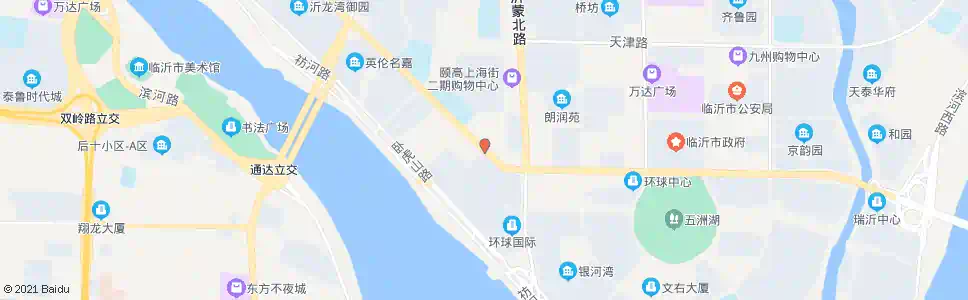 临沂金叶花园_公交站地图_临沂公交_妙搜公交查询2025