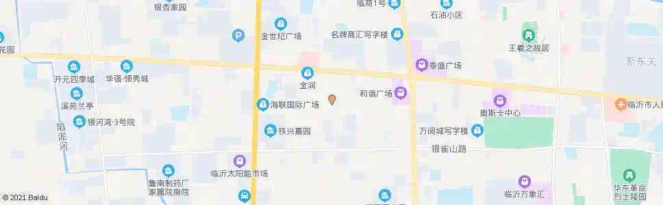 临沂欣得利小区_公交站地图_临沂公交_妙搜公交查询2025